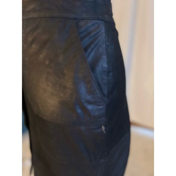 Coster Copenhagen Lamb Leather Skirt Size EU 36 Black - Picture 3 of 10